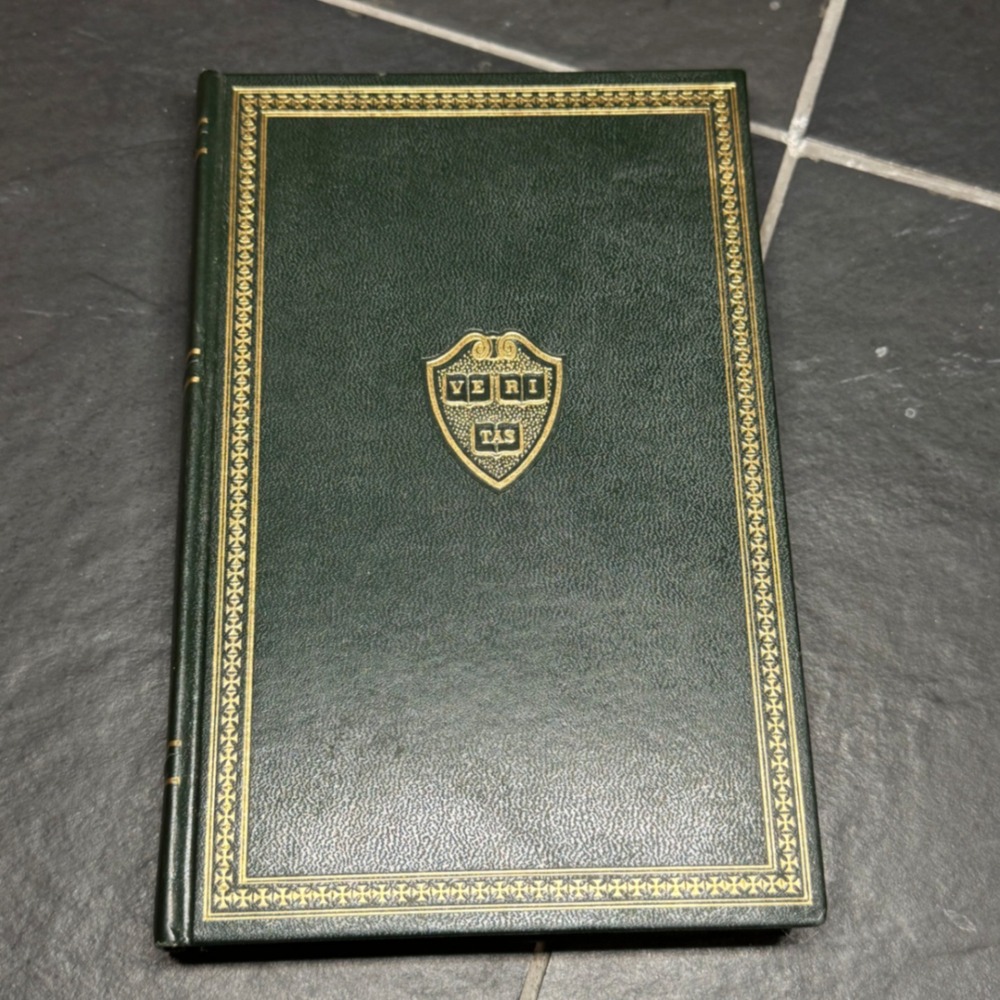 Harvard Classics Plato Epictetus Marcus Aurelius Deluxe Edition 1969 Green Gilt
